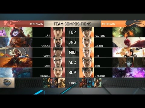 REN vs FOX Highlights - RENEGADES vs ECHO FOX - NA LCS Week 9 - SPRING 2016