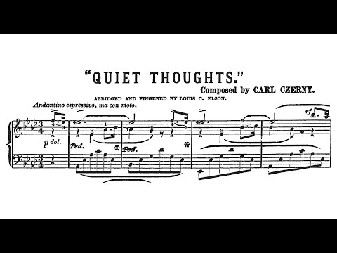 Carl Czerny: Nocturne "Quiet Thoughts"