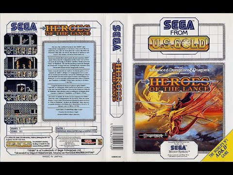 Heroes of the Lance Master System