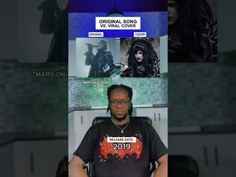 Original Song Vs. Viral Cover: Ghost "Mary On A Cross" #shorts #Ghost #MaryOnACross #Live
