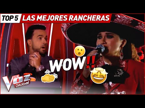 Las mejores actuaciones RANCHERAS en La Voz!