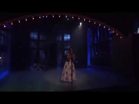 Kid Cudi performs in floral dress on SNL