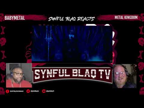 AMUSE said No Spoilers! Synful Blaq Reacts - BABYMETAL - Metal Kingdom Official