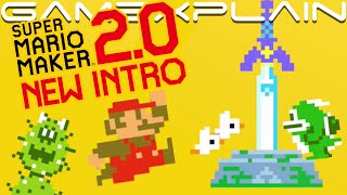 Mario x Zelda in New Super Mario Maker 2 Opening Cutscene (+ Pokey & Spike!)