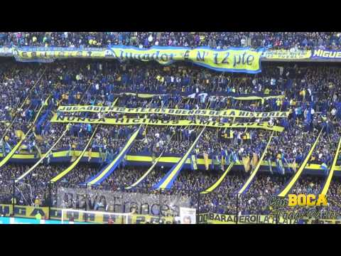 "Boca sos la droga de mi corazón / BOCA-GODOY CRUZ 2015" Barra: La 12 &bull; Club: Boca Juniors