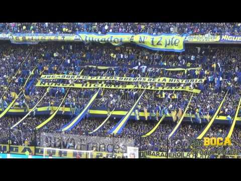 "Boca sos la droga de mi corazón / BOCA-GODOY CRUZ 2015" Barra: La 12 • Club: Boca Juniors