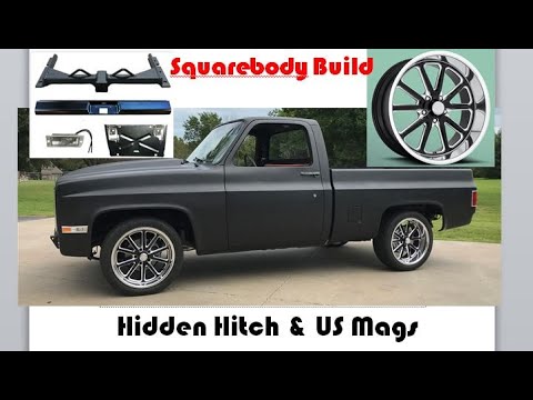 C10 Squarebody build. US-Mags & Hidden Hitch install