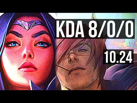 IRELIA vs SETT (TOP) | 3.0M mastery, 8/0/0, 1000+ games, Legendary | BR Diamond | v10.24