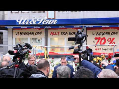 The day after the terror attack in Stockholm 07.04.17