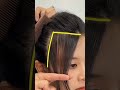 Easy Technique To Cut Front Hair Bang Front Flick Cutting Shorts Trending Fashion Hairbangs