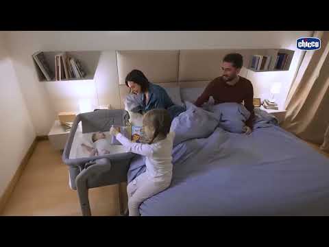 Chicco Next2Me Magic Evo Co Sleeping Crib - Dark Grey