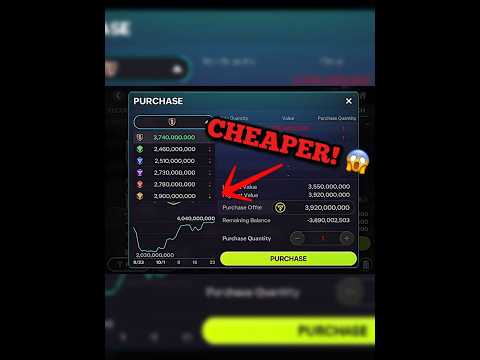 SECRET TRICK TO BUY PLAYERS CHEAPER IN FC MOBILE 26! #trick #fcmobile #youtubeshorts