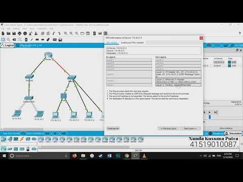 9.1.3 Packet Tracer - Identify MAC and IP Addresses