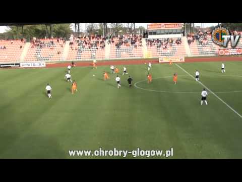 23.09.2012 Chrobry Głogów - Rozwój Katowice 1:2 (skrót)