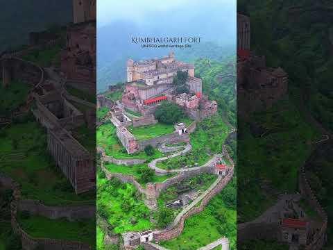 🏰 Kumbhalgarh Fort - Walk Through the Great Wall of India 🇮🇳