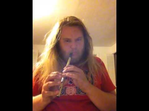 Bathory Song to Hall Up High tin whistle cover