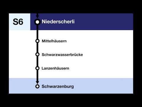 BLS Ansagen - S6 Bern – Köniz – Schwarzenburg