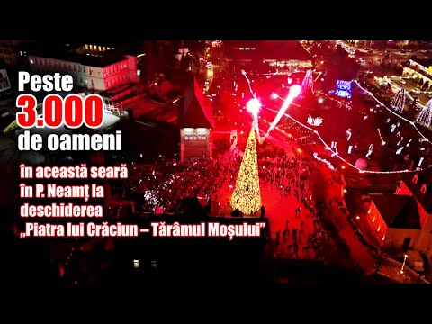 Peste 3.000 de oameni la Turnul lui Ștefan, la deschiderea „Piatra lui Crăciun – Tărâmul Moșului”