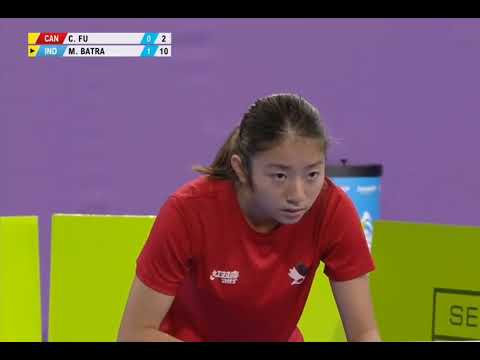 🇮🇳 🏓 Manika Batra qualifies to the Round of 16 by defeating Canada's in Women's Singles #CWG2022🇮🇳