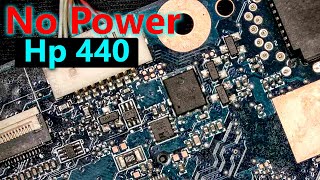 Hp probook 440 g4 laptop power light is blinking || No power hp laptop