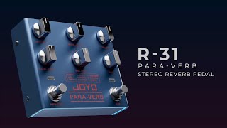 Video thumbnail for JOYO R-31 PARA-VERB - STEREO REVERB by JOYO AUDIO