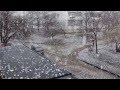 Снегопад в Марте 2015 Харьков 