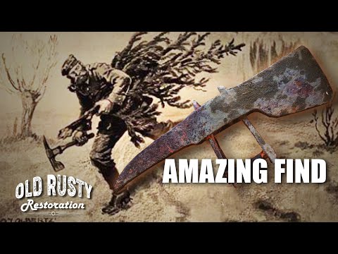 AMAZING find - Old Rusty Austrian Pioneers Ax restoration |Beilpicke M.1896