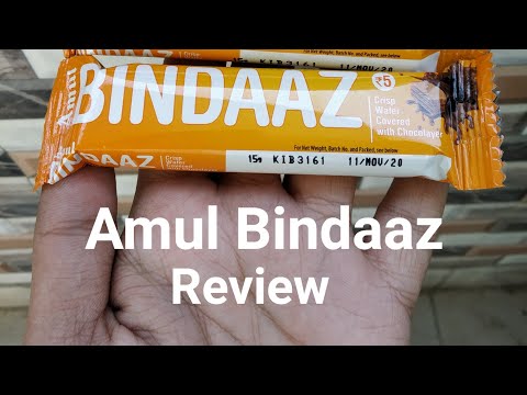 Amul Bindaaz Chocolate Wafer | Review