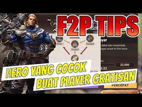 TIPS FOR CHOOSING THE RIGHT HERO FOR F2P/FREE-TO-PLAY PLAYERS!! CAN F2P BE A RALLY LEADER & GARRI...