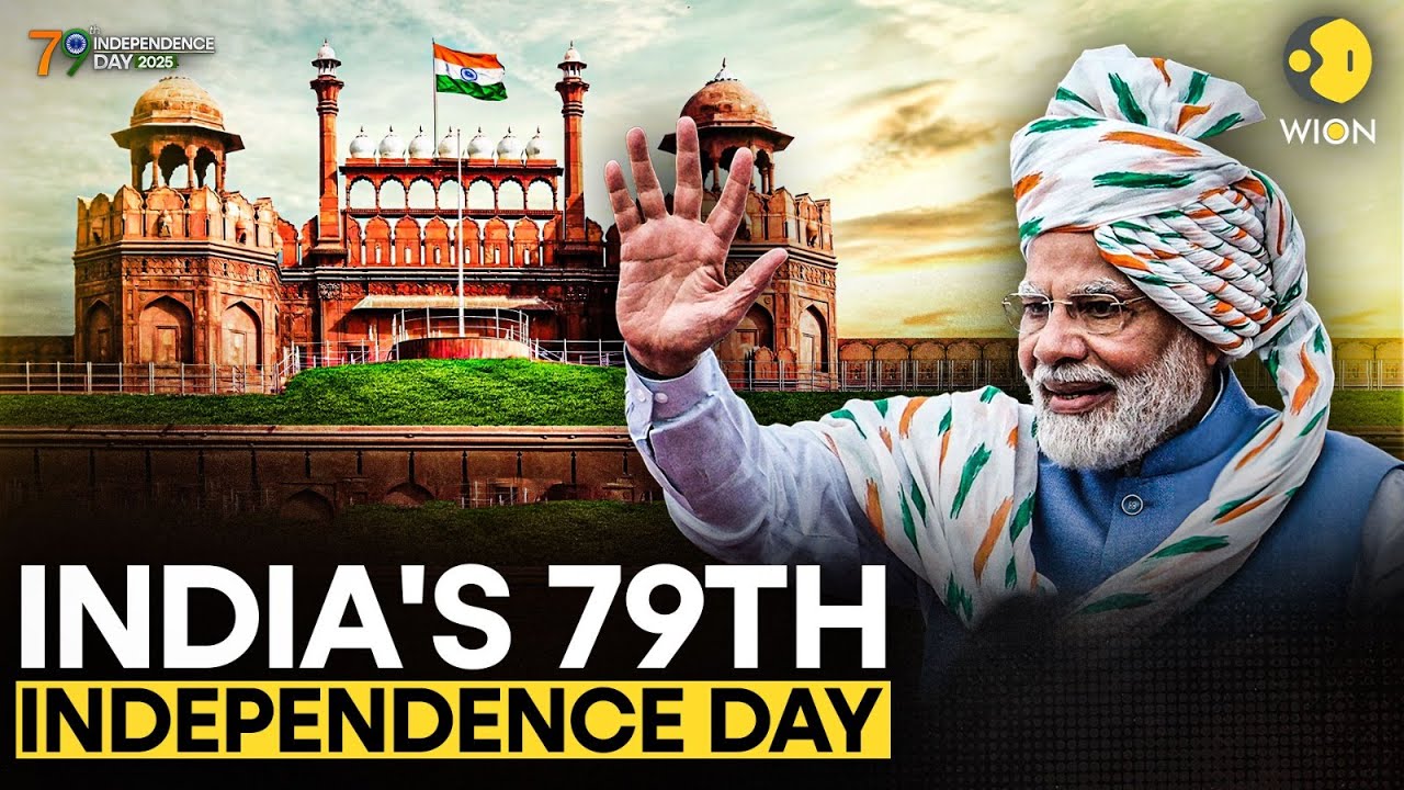 PM Modi LIVE: India Celebrates 79th Independence Day; PM Modi Independence Day Speech| Red Fort Live