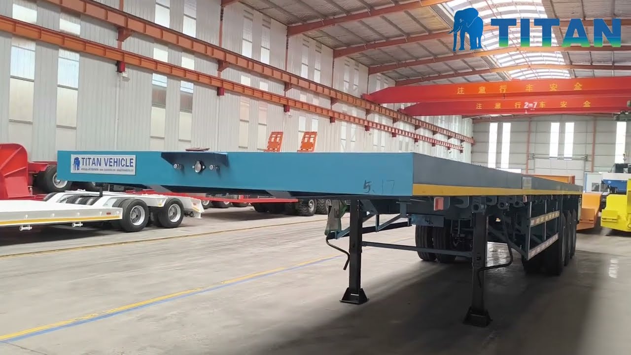 extendable flatbed trailer