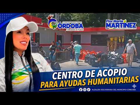 CENTRO DE ACOPIO DE AYUDAS HUMANITARIAS - SEDE DEL CUERPO DE BOMBEROS DEL MUNICIPIO CÓRDOBA