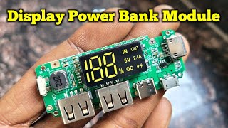Display Power Bank Module Apple Types c usb charging | Electronics Verma