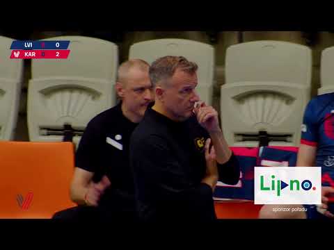 A-tým: VK Lvi Praha vs. ČEZ Karlovarsko (play-off)