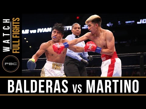 Balderas vs Martino Full Fight: September 30, 2018 - PBC on FS1