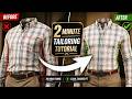 Tailor YOUR OWN Dress Shirts EVERY Step In 2 Minutes