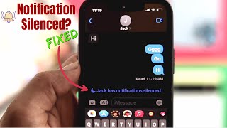 Has Notifications Silenced on iPhone iOS? - Here