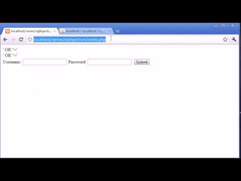 154 Sql Injection Part 4 Php Tutorials