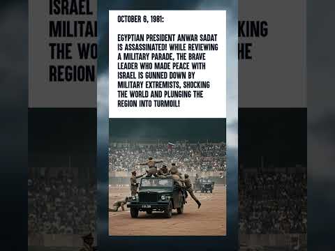 A President Assassinated! Anwar Sadat Falls! 🔪