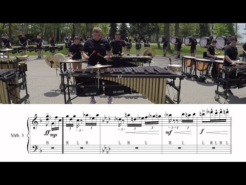 2016 Cadets Front Ensemble - LEARN THE MUSIC to 