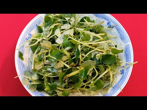 Rau càng cua trộn giấm