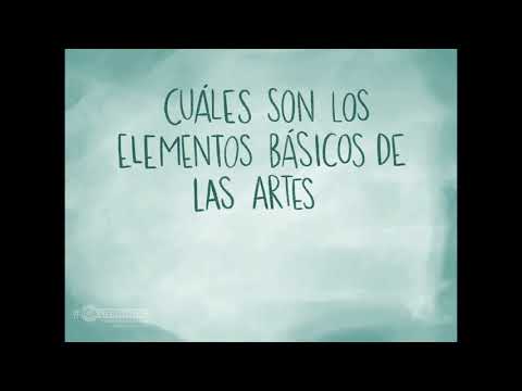 ¿Cuáles son los elementos básicos de las artes?.