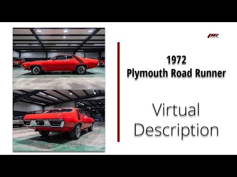 1972 Plymouth Road Runner (CC-1938400) for sale in Sherman, Texas