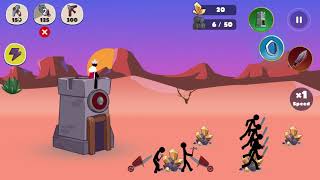 Stickman Clans Gameplay Campaign 1 to 8 | 2D Strategy Game | Orbidx