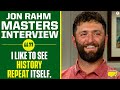 Jon Rahm At A Loss For Words After Winning The 2023 Masters I CBS Sports
