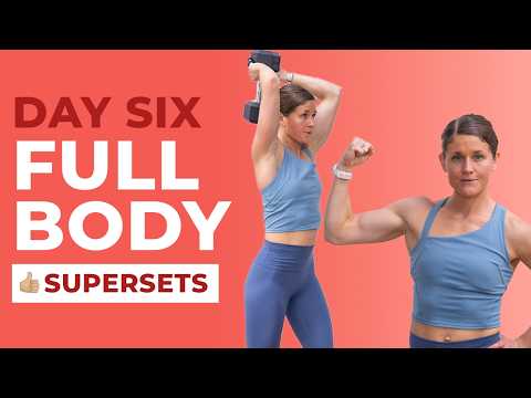 Build 30 Day 6: 30-Minute Full Body Superset Workout (Arm Focus)