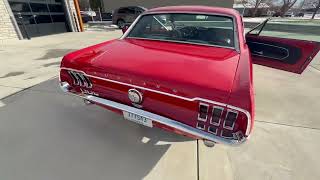1967 Ford Mustang Hardtop Start Up