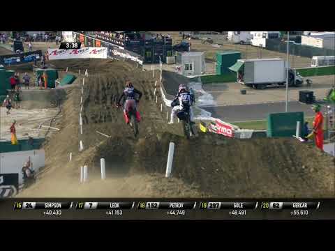 Gajser passes Febvre for the lead - MXGP Qualifying Race - MXGP of Italy - Imola...