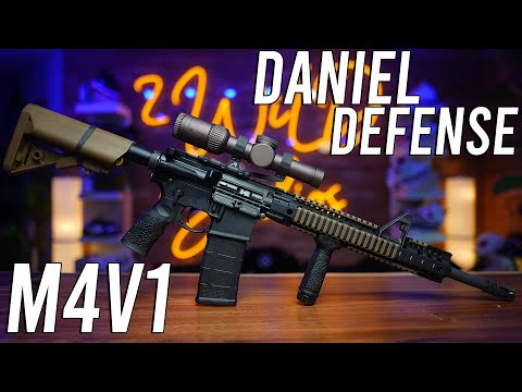 Daniel Defense DDM4V1 Unboxing , Setup , and FIRST Impressions