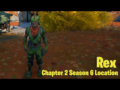 Rex Location [Character #30] Fortnite Chapter 2 Season 6